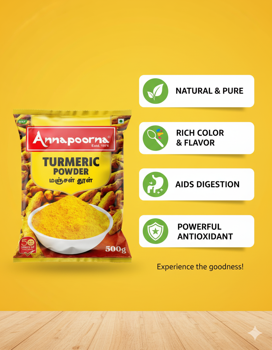 Annapoorna Turmeric Powder 50g