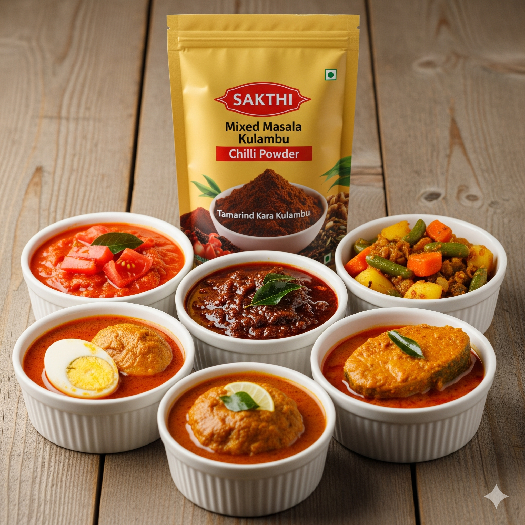 Sakthi Mixed Masala KulambuChilli  Powder 50g