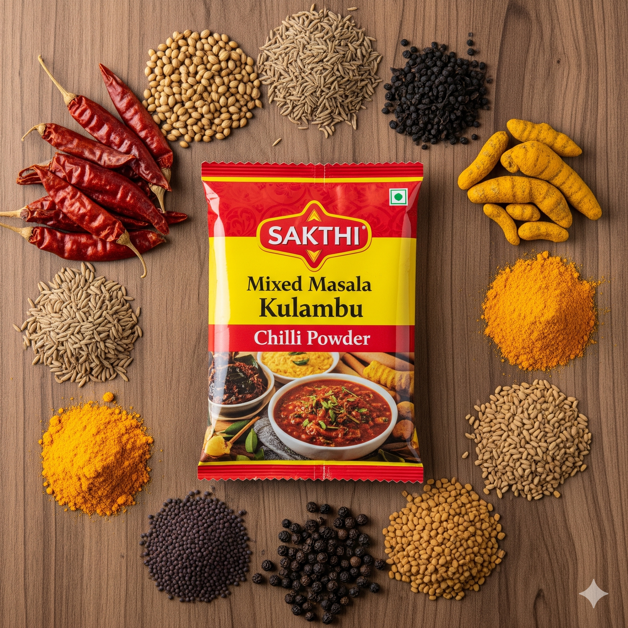 Sakthi Mixed Masala KulambuChilli  Powder 50g