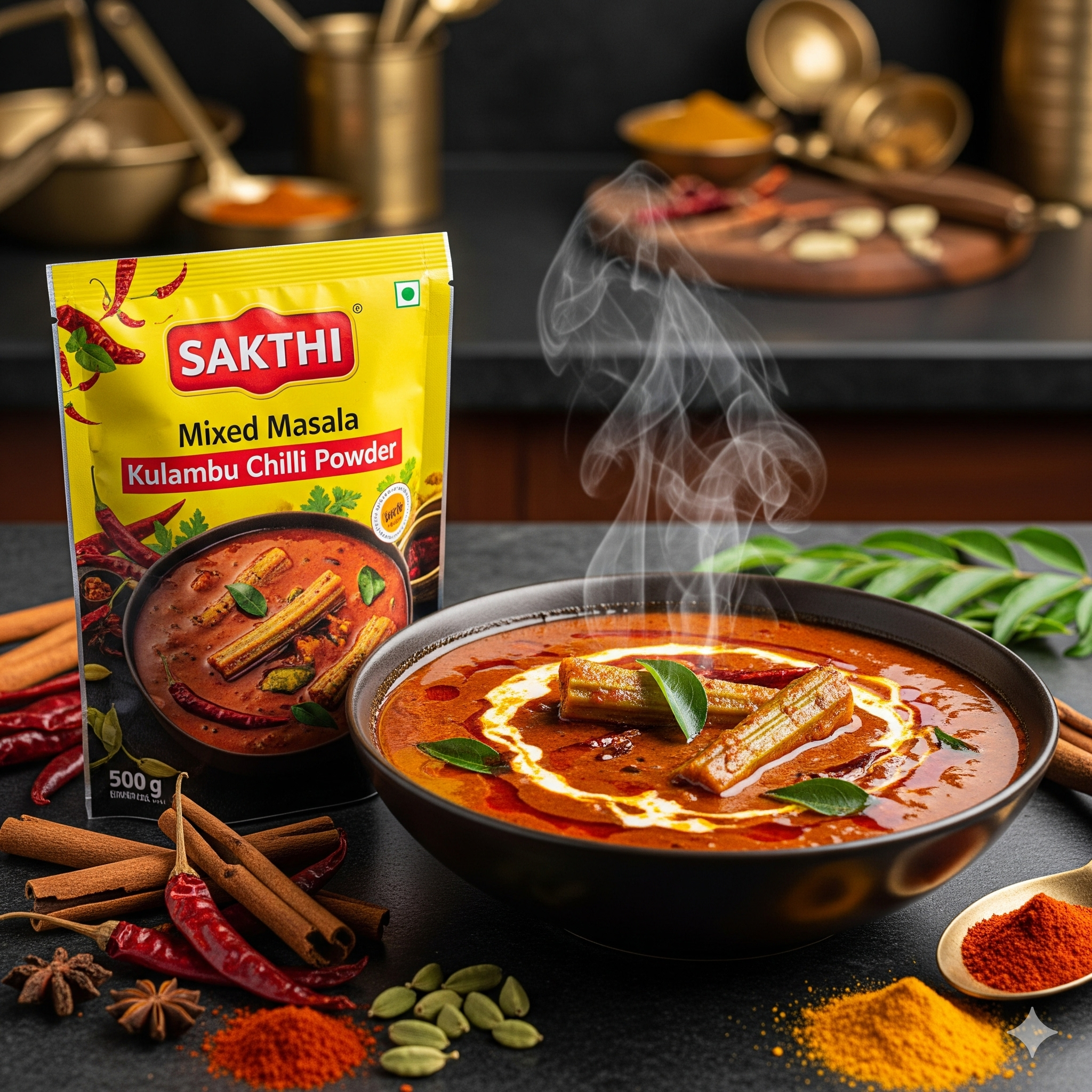 Sakthi Mixed Masala KulambuChilli  Powder 50g
