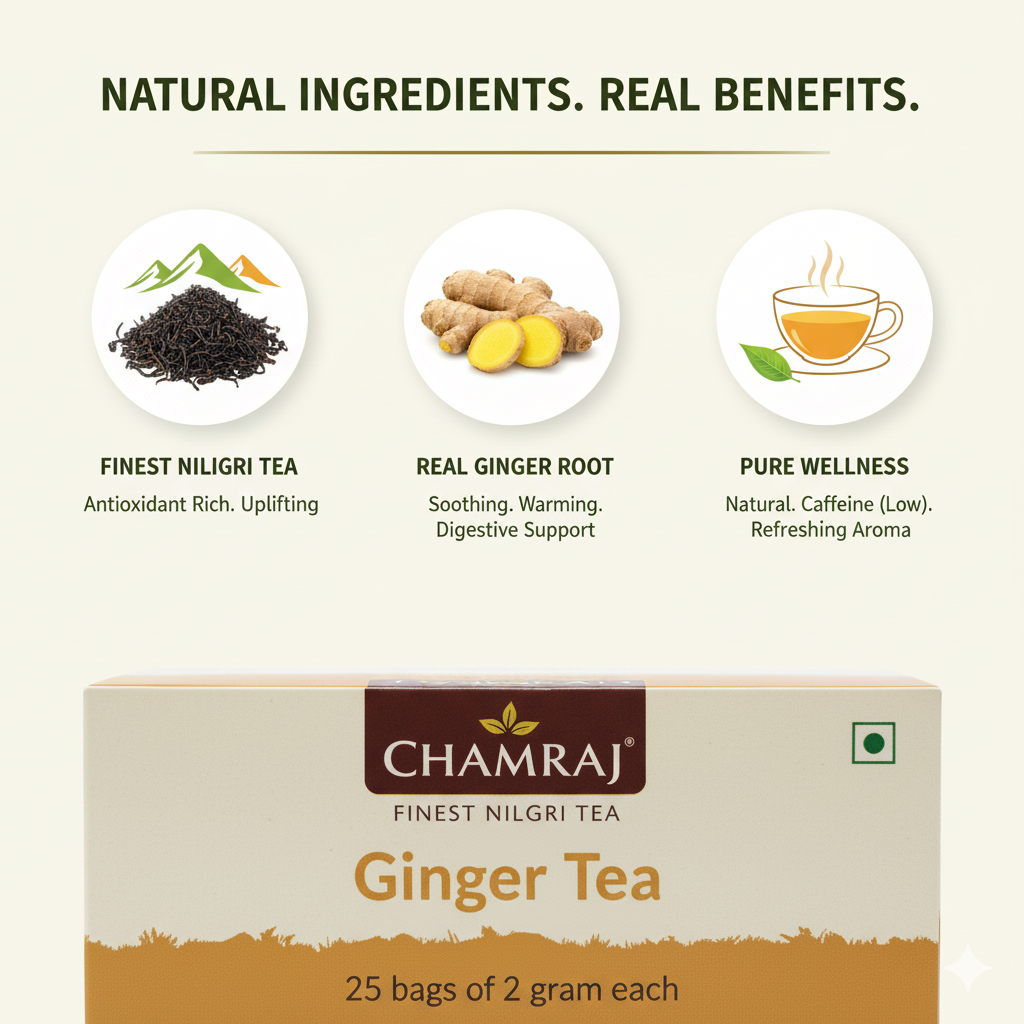 Chamraj Ginger Tea Dip 50g