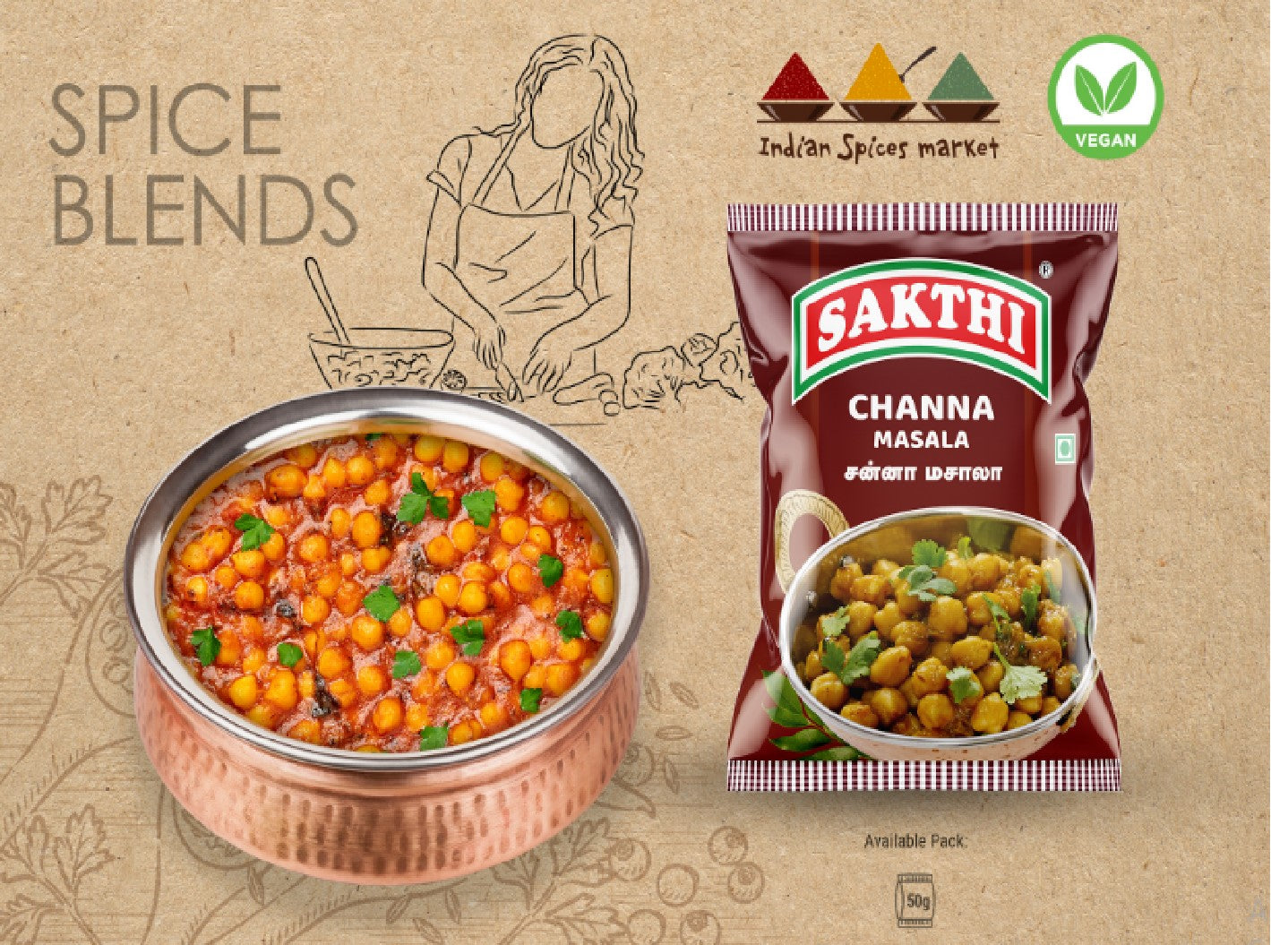 Sakthi Channa Masala 50g