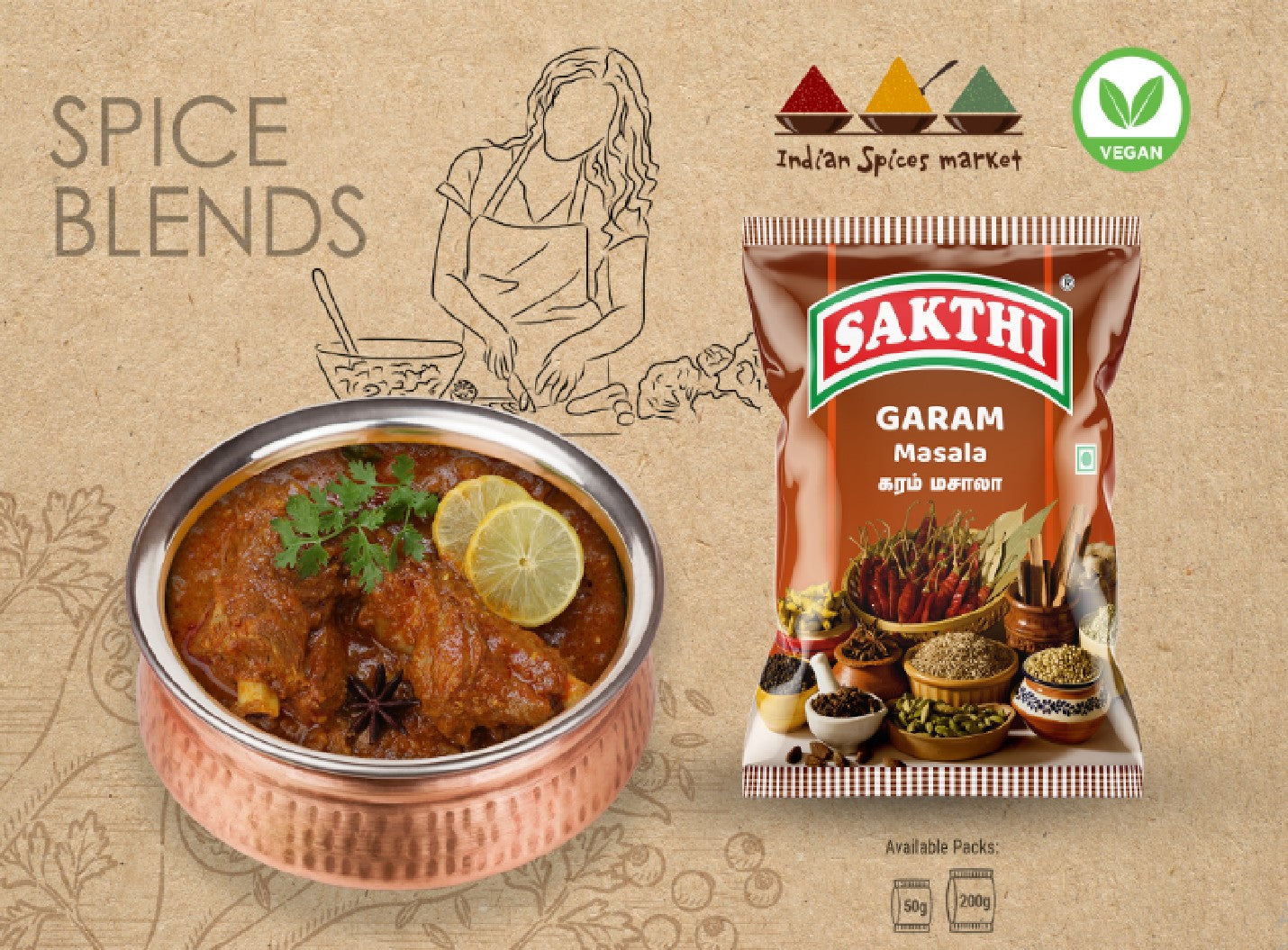 Sakthi Garam Masala 50g