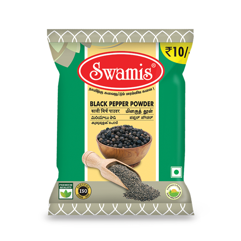 SWAMIS Black Pepper Powder 50g