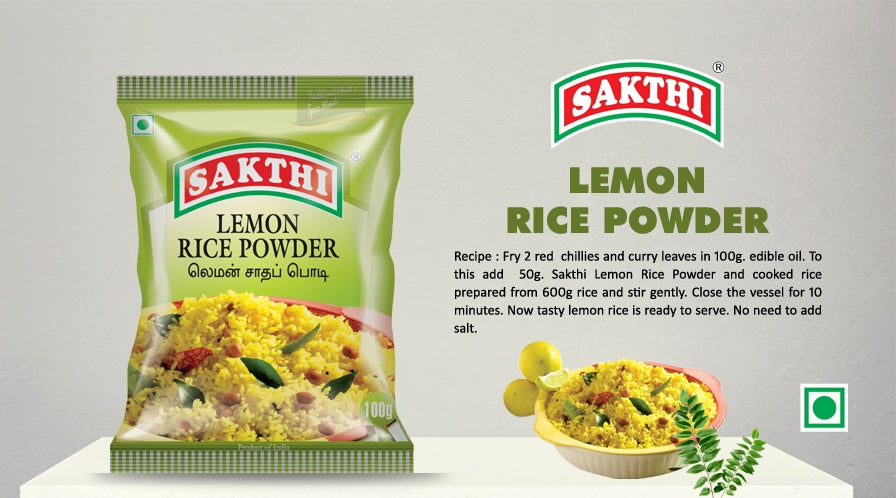Sakthi Lemon Rice Powder 50g